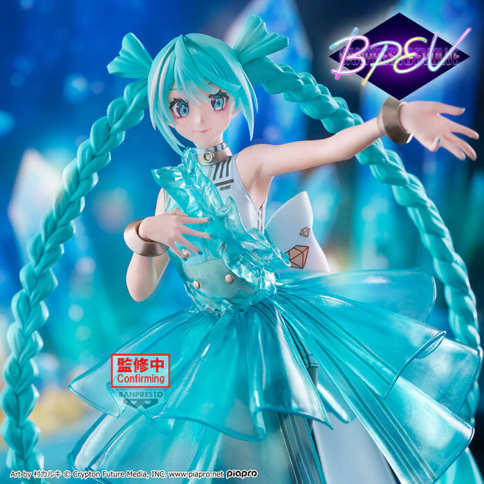 Figura Emeraldgem Clearluxe Hatsune Miku 28Cm - Image 2