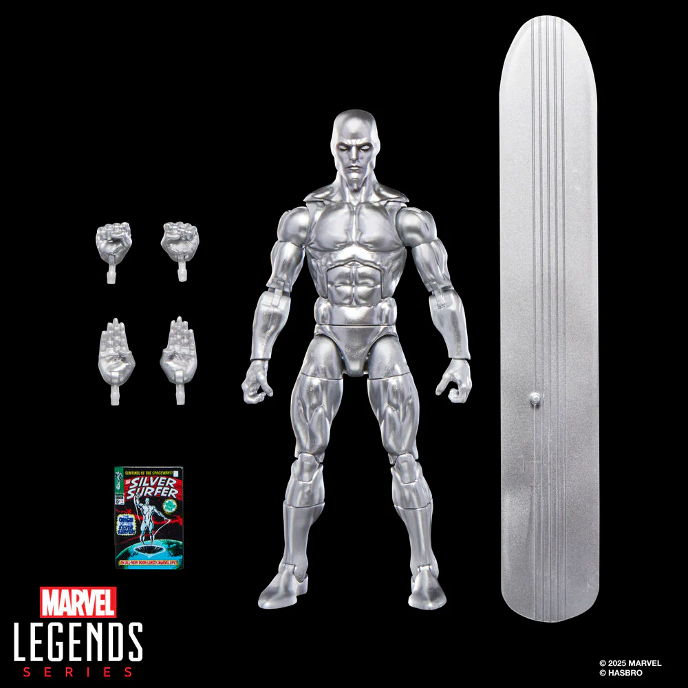 Figura Estela Plateada The Silver Surfer Marvel Legends Series 15Cm - Image 12