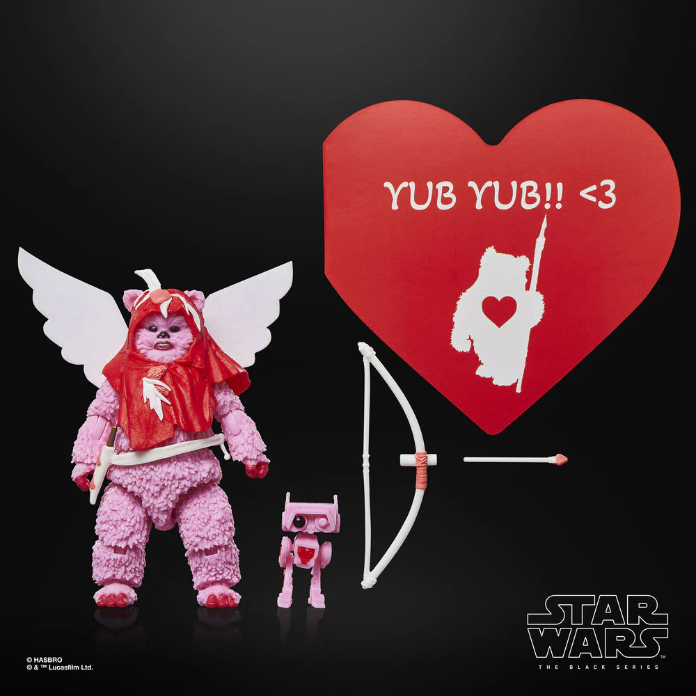 Figura Ewok Valentine's Day Edition Star Wars 15Cm - Image 10