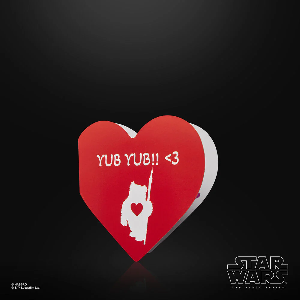 Figura Ewok Valentine's Day Edition Star Wars 15Cm - Image 7
