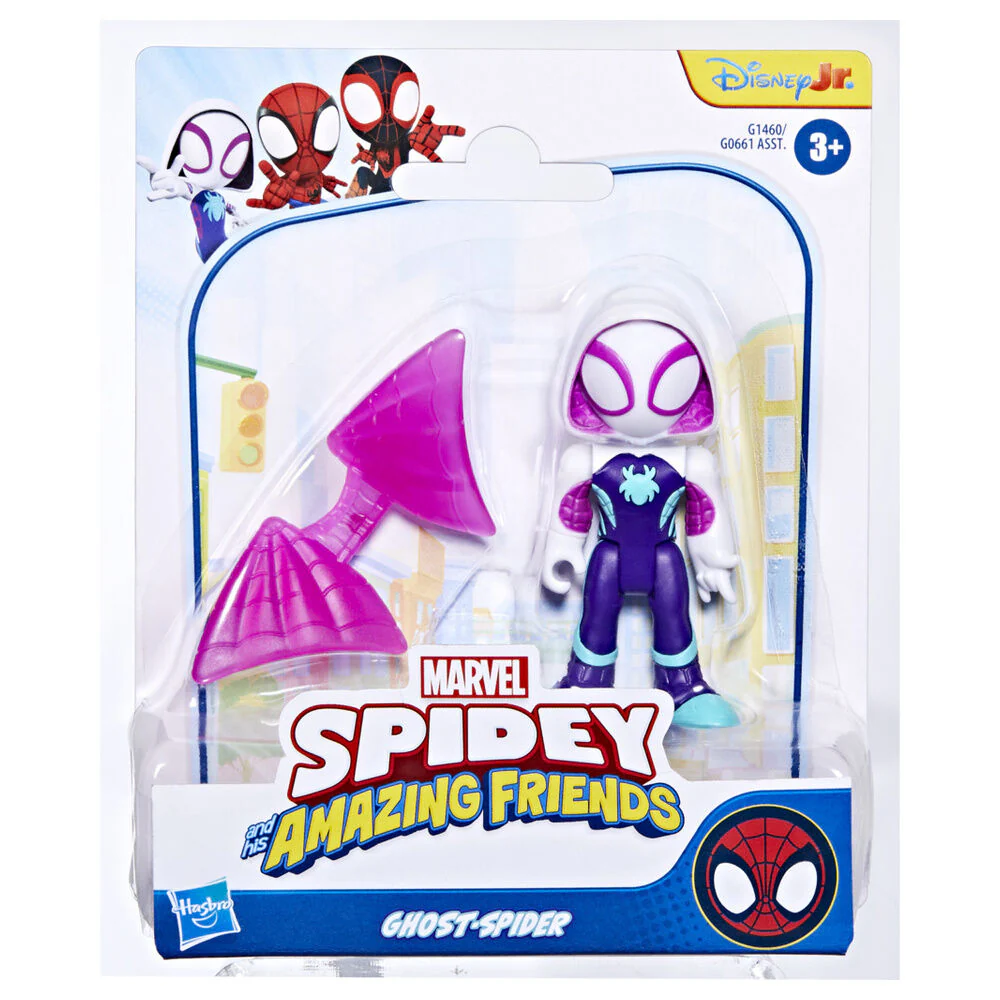 Figura Ghost Spider Spidey Marvel 7Cm