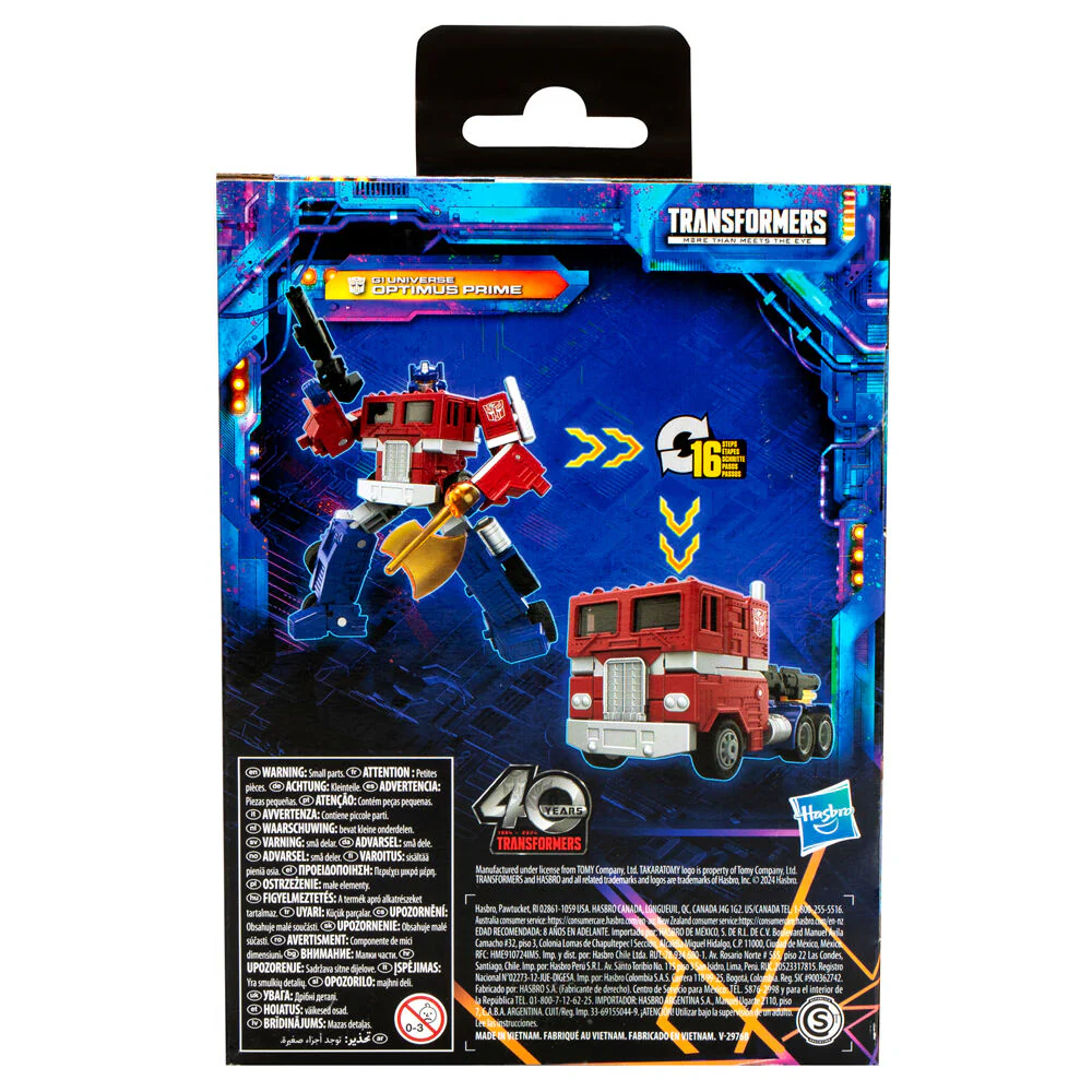Figura Gi Universe Optimus Prime Deluxe Class Transformers Legacy United - Image 5
