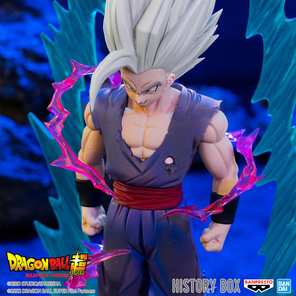 Figura Gohan Beast History Box Super Hero Dragon Ball Super 12Cm - Image 9