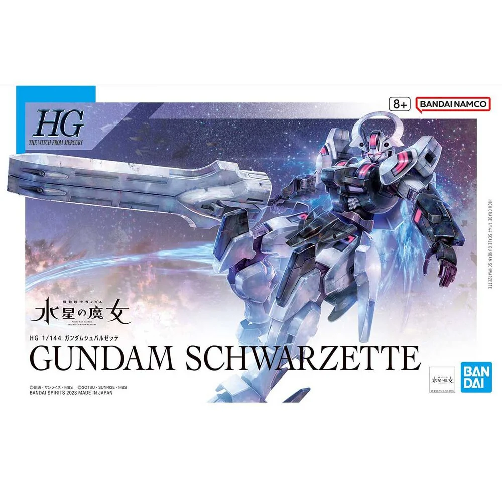 Figura Gundam Schwarzette Mobile Suit Gundam: The Witch From Mercury