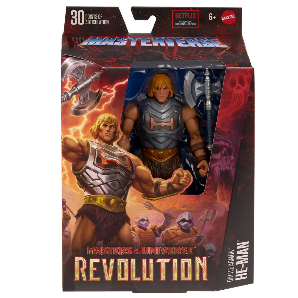 Figura He-Man Revolution Masters Of The Universe 17Cm - Image 2