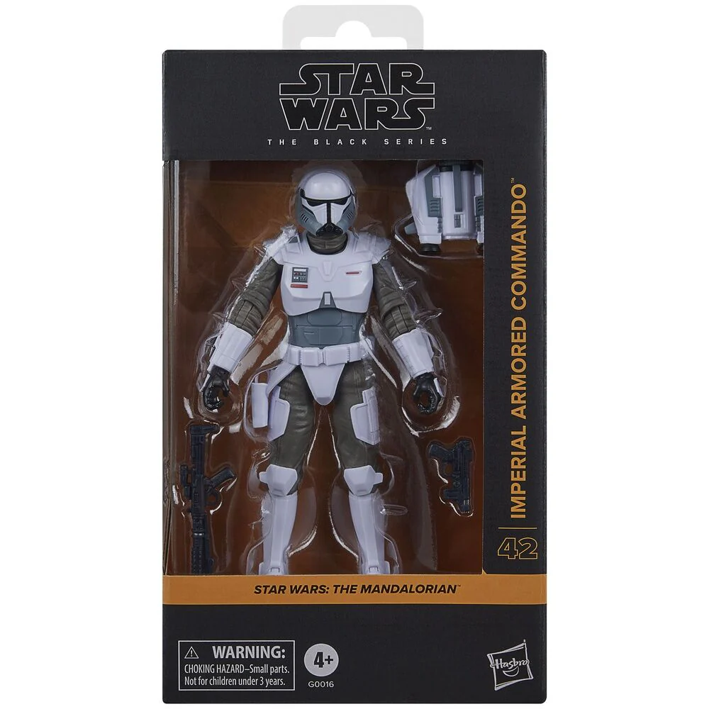 Figura Imperial Armored Commando The Mandalorian Star Wars 15Cm
