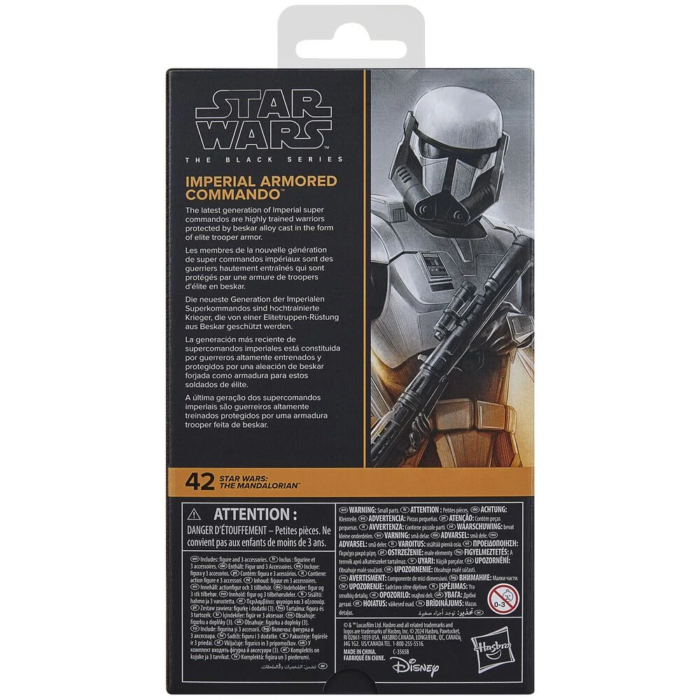 Figura Imperial Armored Commando The Mandalorian Star Wars 15Cm - Image 9