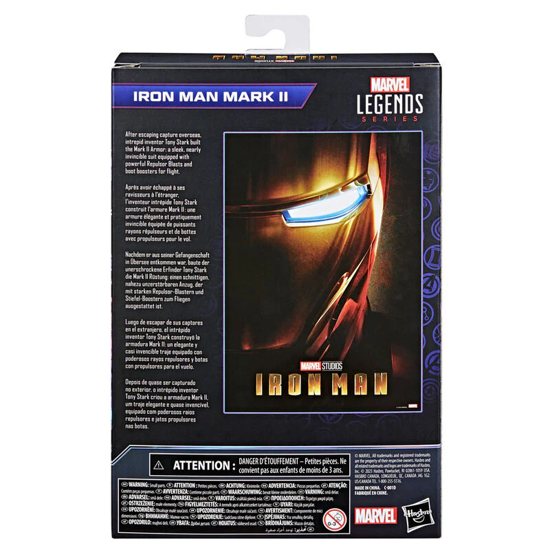Figura Iron Man Mark Ii The Infinity Saga Marvel 15Cm - Image 8