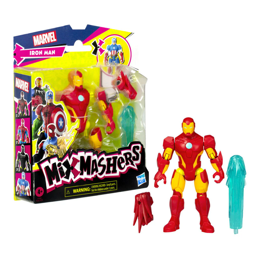 Figura Iron Man Mix Mashers Marvel 12Cm - Image 4