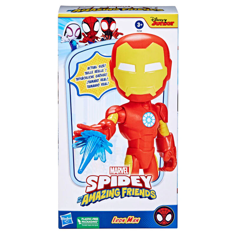 Figura Iron Man Spidey Amazing Friends Marvel 22Cm - Image 3