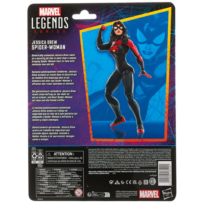 Figura Jessica Drew Spider Woman Spiderman Marvel 15Cm - Image 6