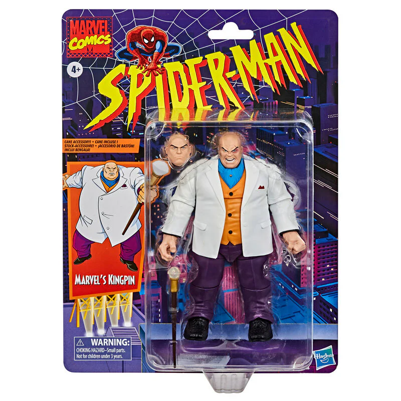 Figura Kingpin Spider-man Vintage Marvel Comics 15Cm - Image 2