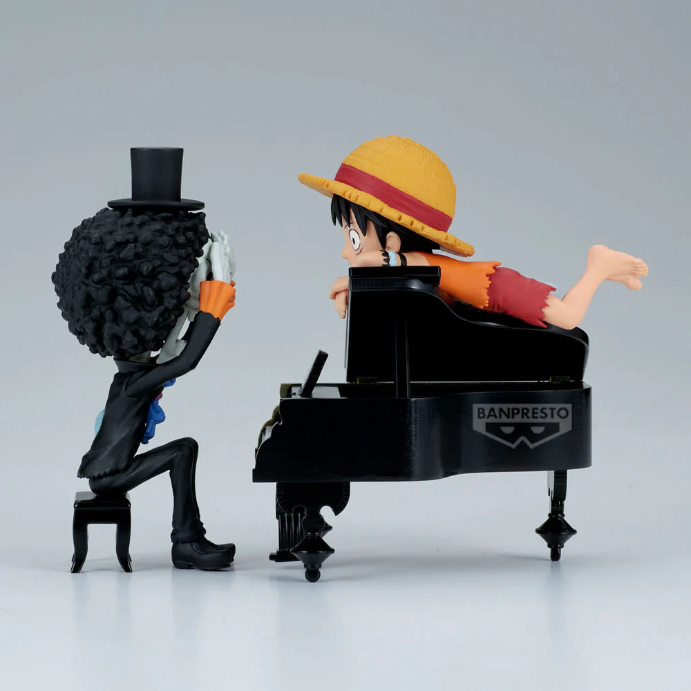 Figura Luffy & Brook Word Collectable Stories One Piece 8Cm - Image 5