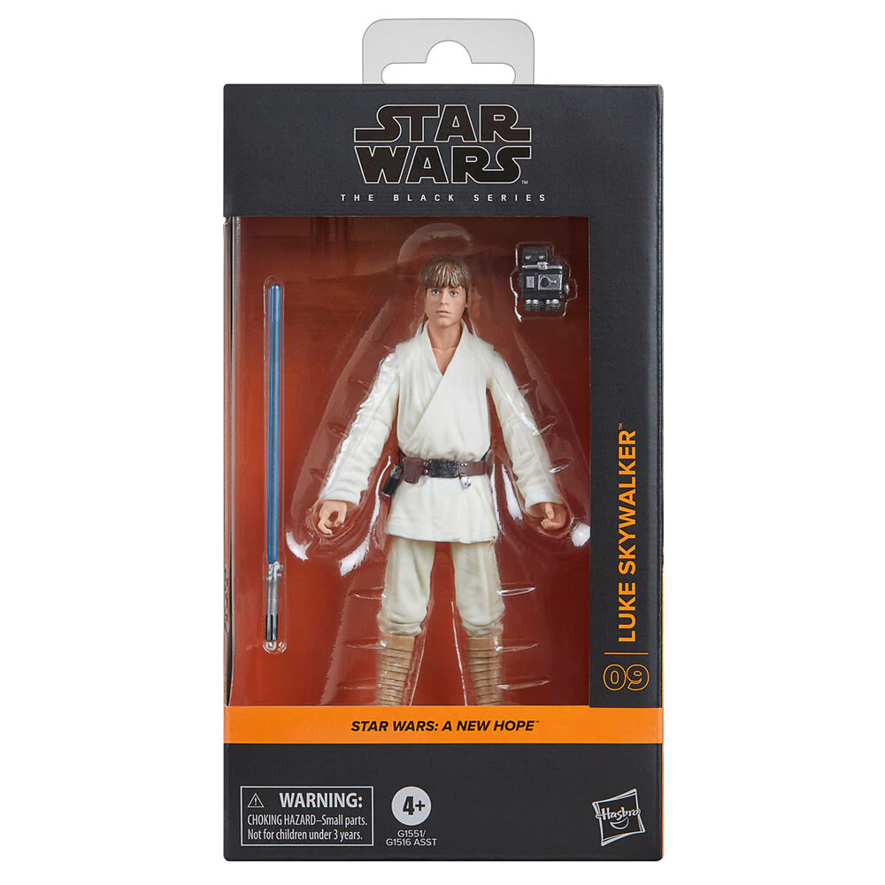 Figura Luke Skywalker A New Hope Star Wars 15Cm