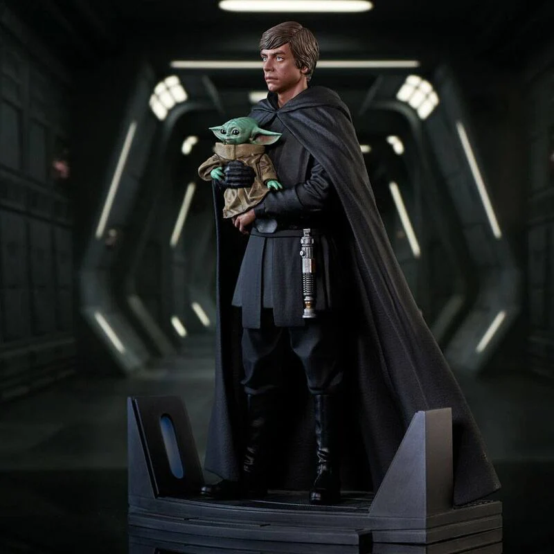 Figura Luke Skywalker And Grogu The Mandalorian Star Wars 25Cm - Image 5