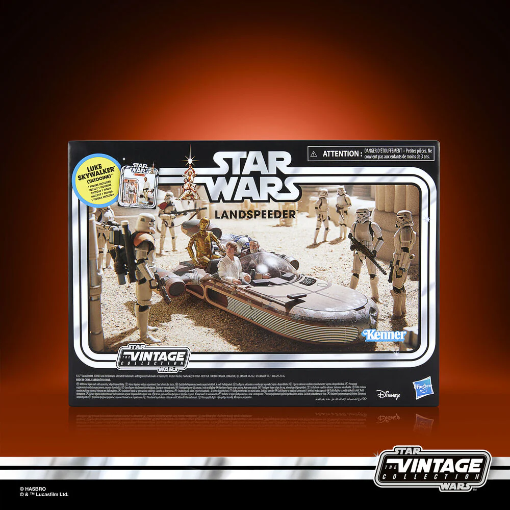 Figura Luke Skywalker + Landspeeder Star Wars - Image 5