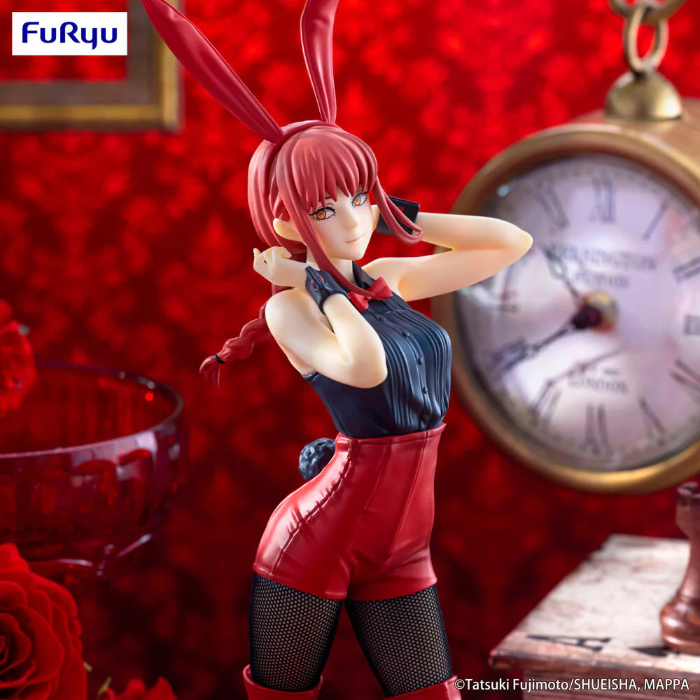 Figura Makima Red Color Bicute Bunnies Chainsaw Man 30Cm - Image 4