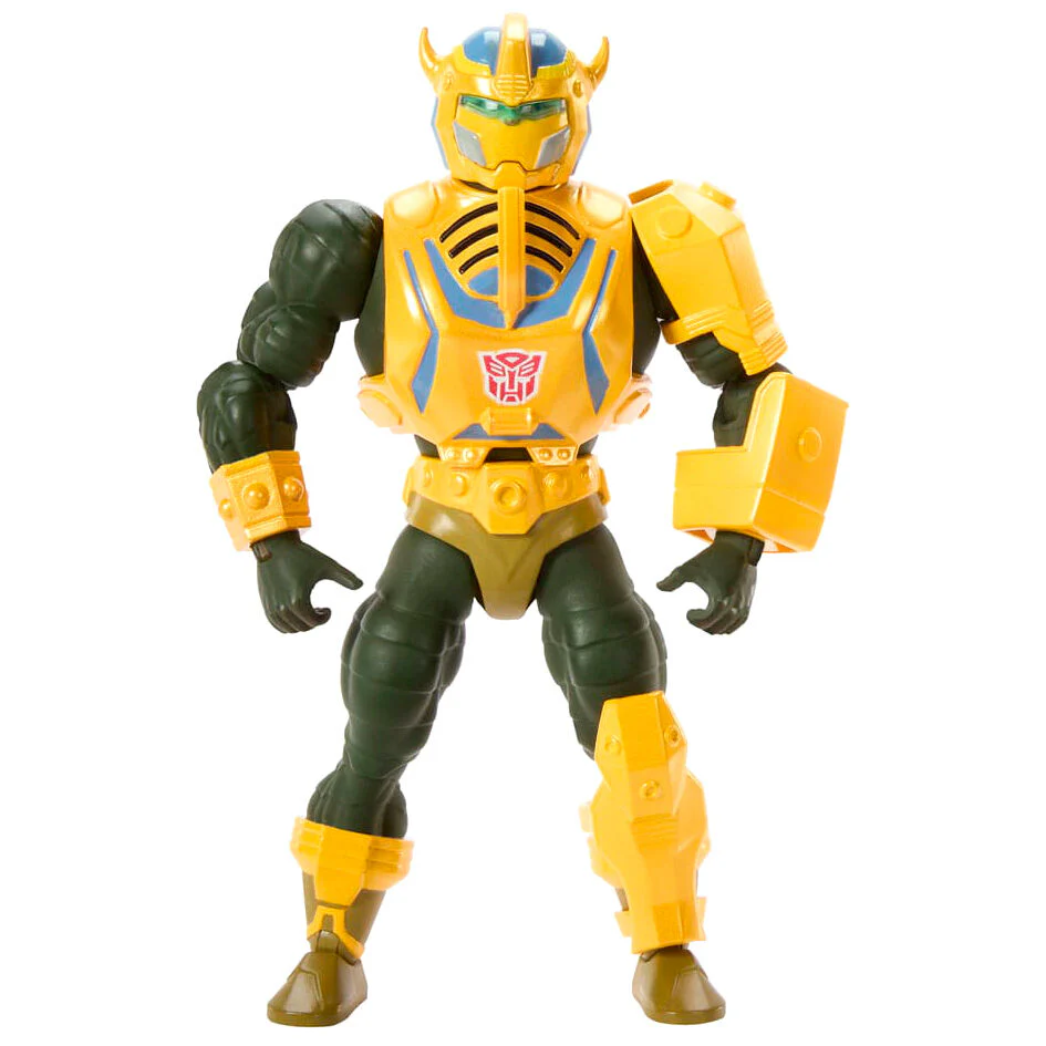Figura Man-at-arms Bumblebee Transformers Masters Of The Universe 14Cm - Image 2
