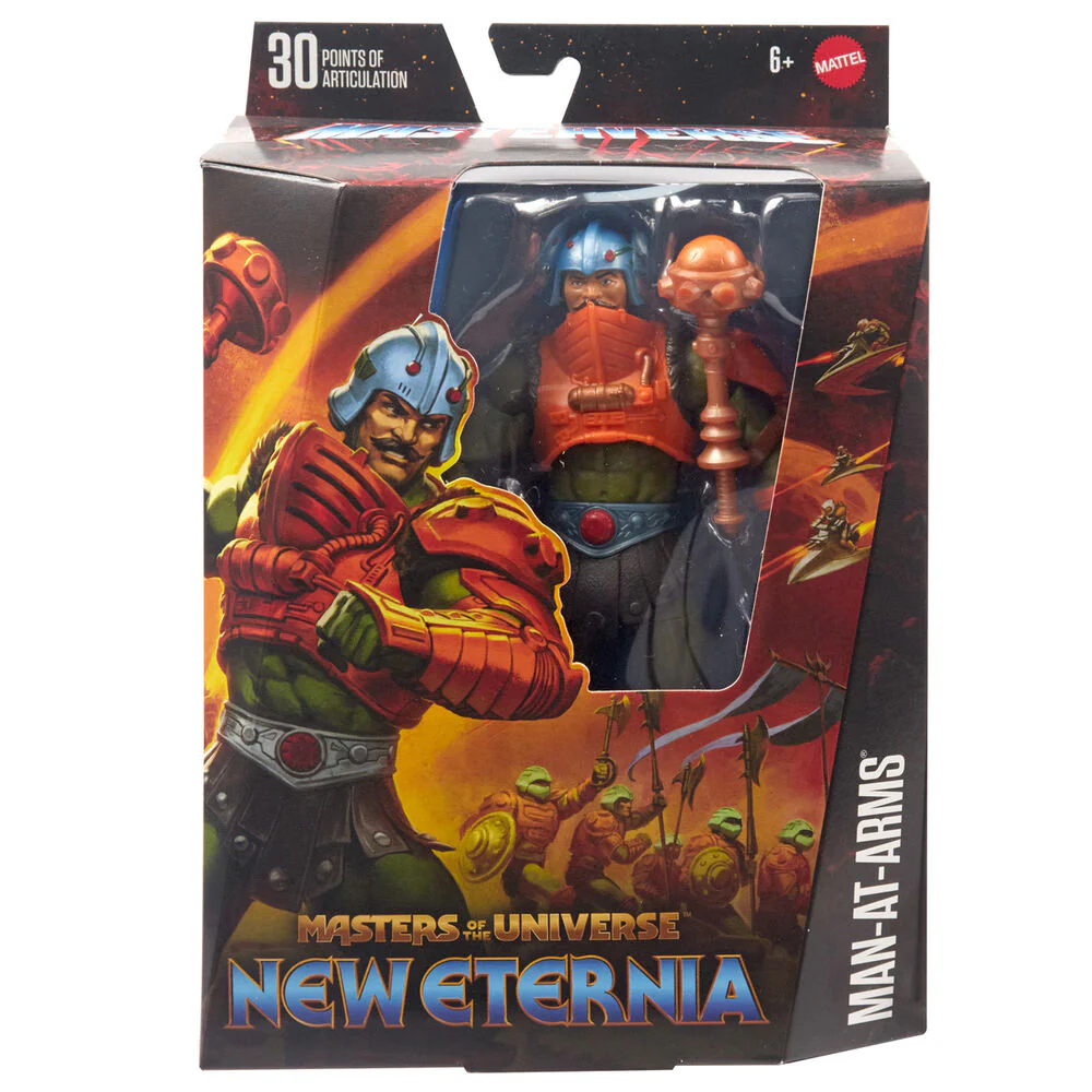 Figura Man-At-Arms New Eternia Masters Of The Universe 17Cm - Image 2
