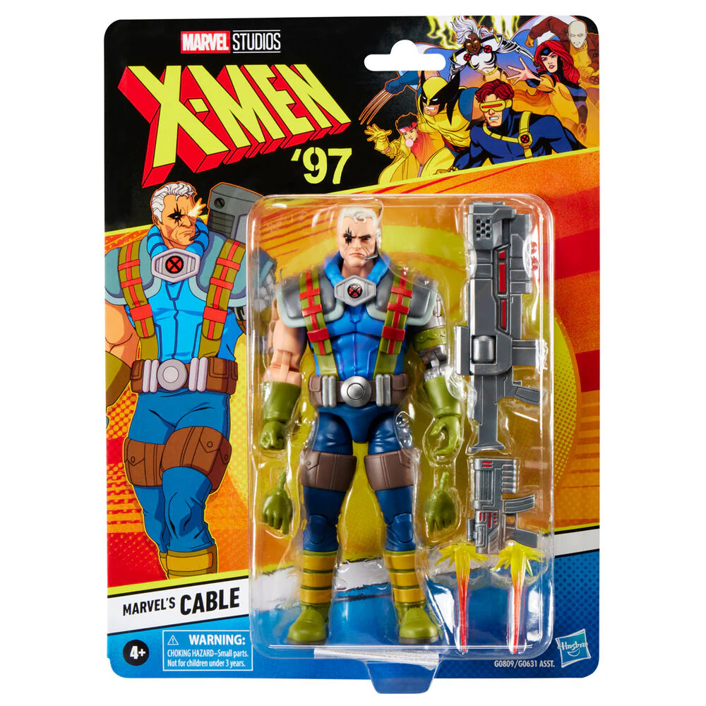 Figura Marvel's Cable X-men '97 Marvel Legends Series 15Cm
