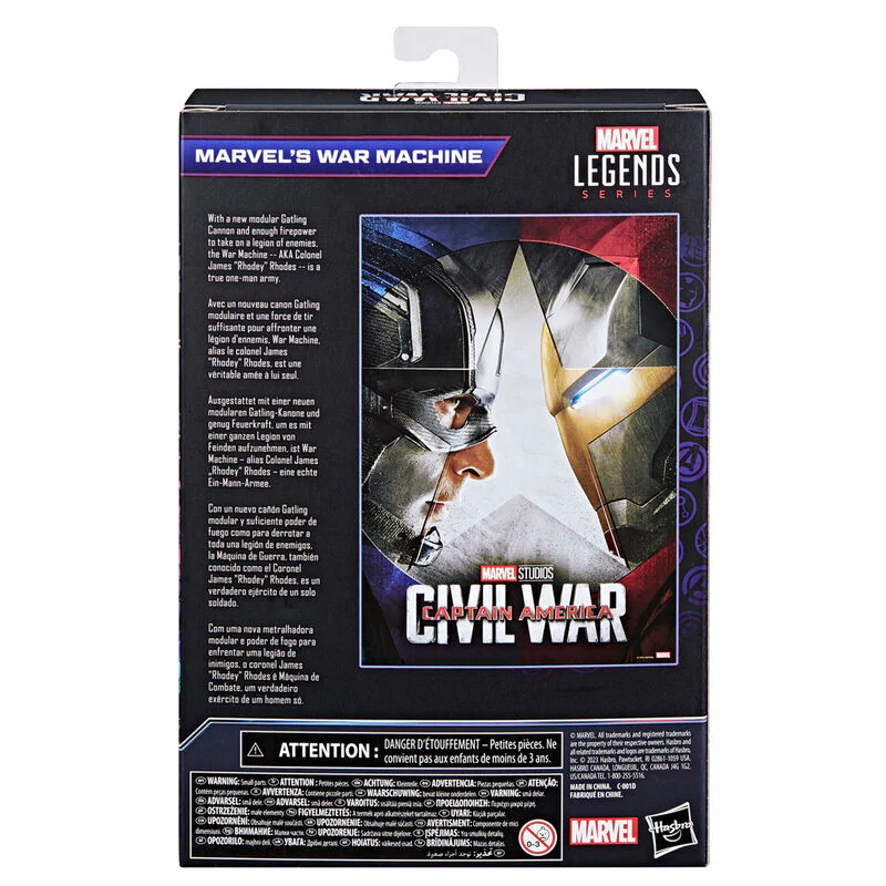 Figura Marvel War Machine Capitan America Civil War The Infinity Saga Marvel 15Cm - Image 10