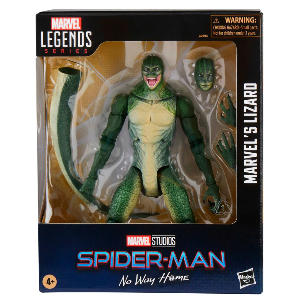 Figura Marvels Lizard Spiderman No Way Home Marvel Legends Series 15Cm