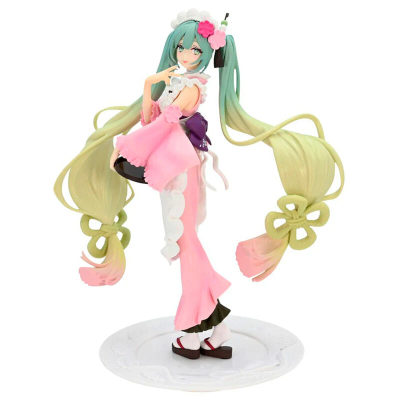 Figura Matcha Green Tea Parfait Cherry Blossom Hatsune Miku 20Cm - Image 2