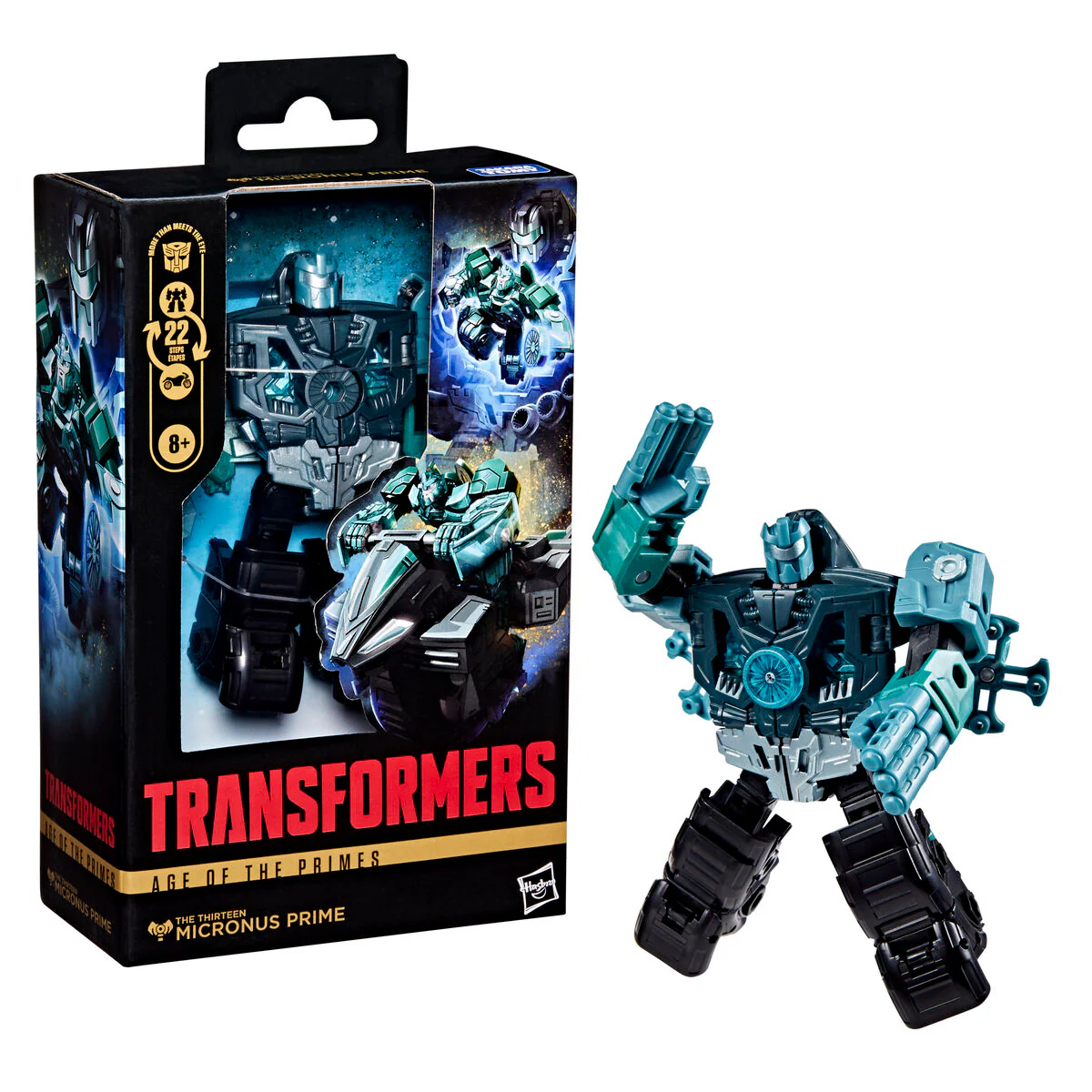 Figura Micronus Prime La Era De Los Primes Transformers 14Cm - Image 4
