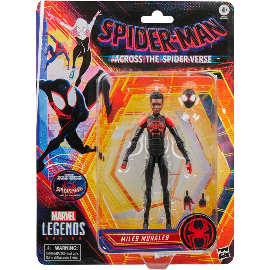 Figura Miles Morales Across The Spider-verse Spider-man Marvel 15Cm
