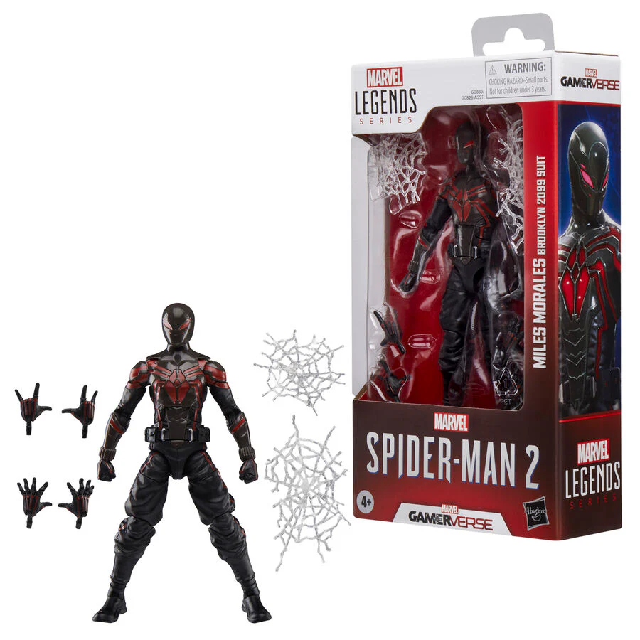 Figura Miles Morales Brooklyn 2099 Suit Spider-man 2 Marvel Legends 15Cm - Image 5