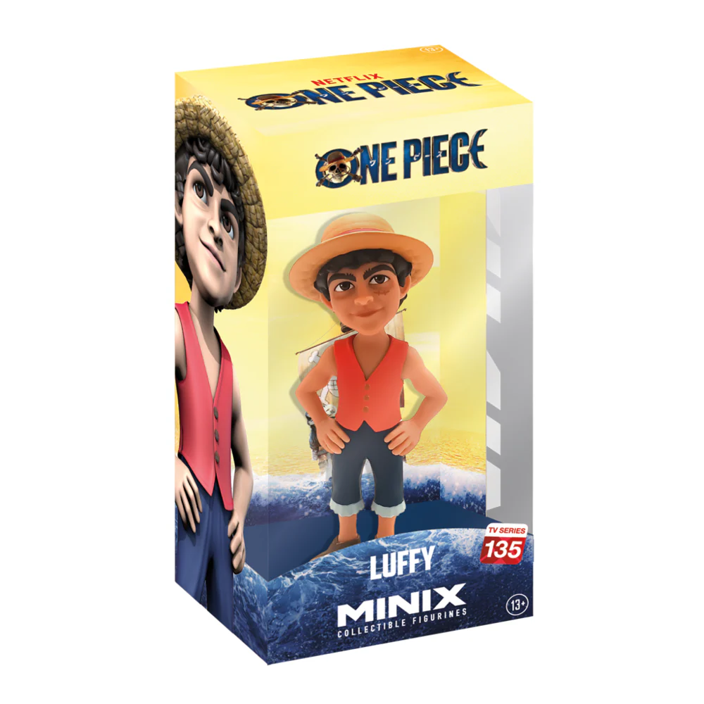 Figura Minix Monkey D Luffy One Piece 12Cm