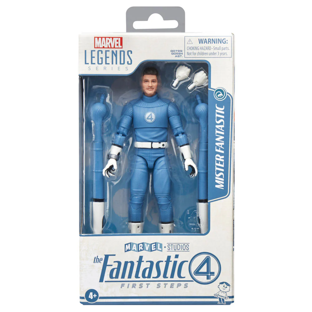 Figura Mister Fantastic Los 4 Fantasticos Marvel 15Cm