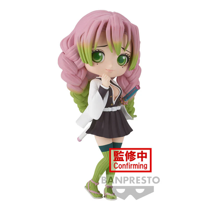 Figura Mitsuri Kanroji Ver.a Demon Slayer Kimetsu No Yaiba Q Posket 14Cm