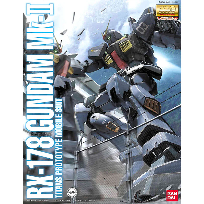 Figura Model Kit Gundam Mk-ii Titans Ver. 2.0 Mobile Suit Gundam 18Cm - Image 3