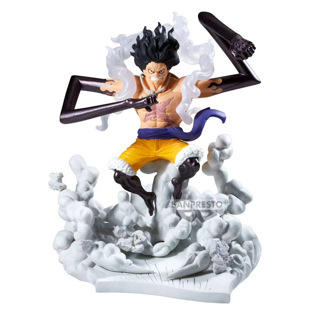Figura Monkey D Luffy Gear 4 Senkokkei One Piece 15Cm