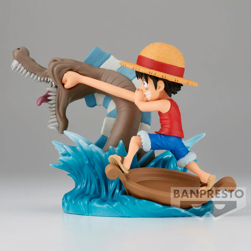 Figura Monkey D Luffy Vs Local Sea Monster Log Stories One Piece 7Cm - Image 3