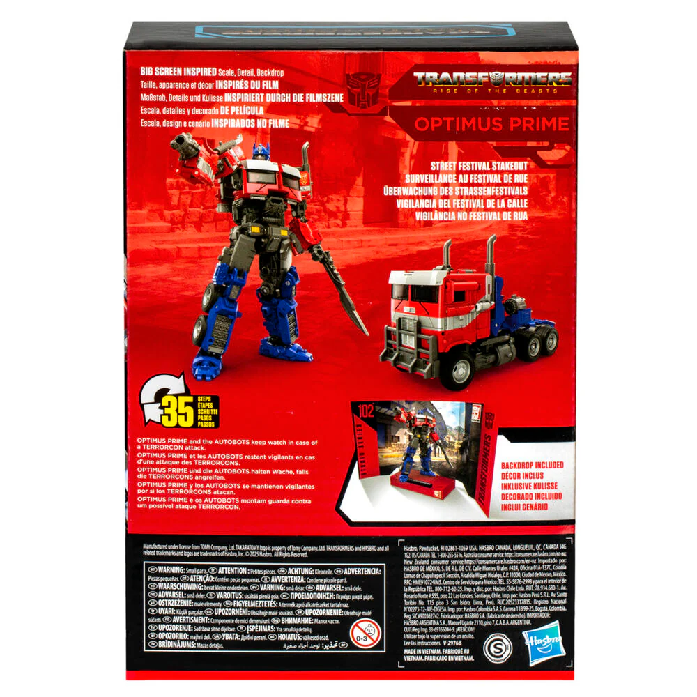Figura Optimus Prime Studio Series El Despertar De Las Bestias Transformers 16,5Cm - Image 5