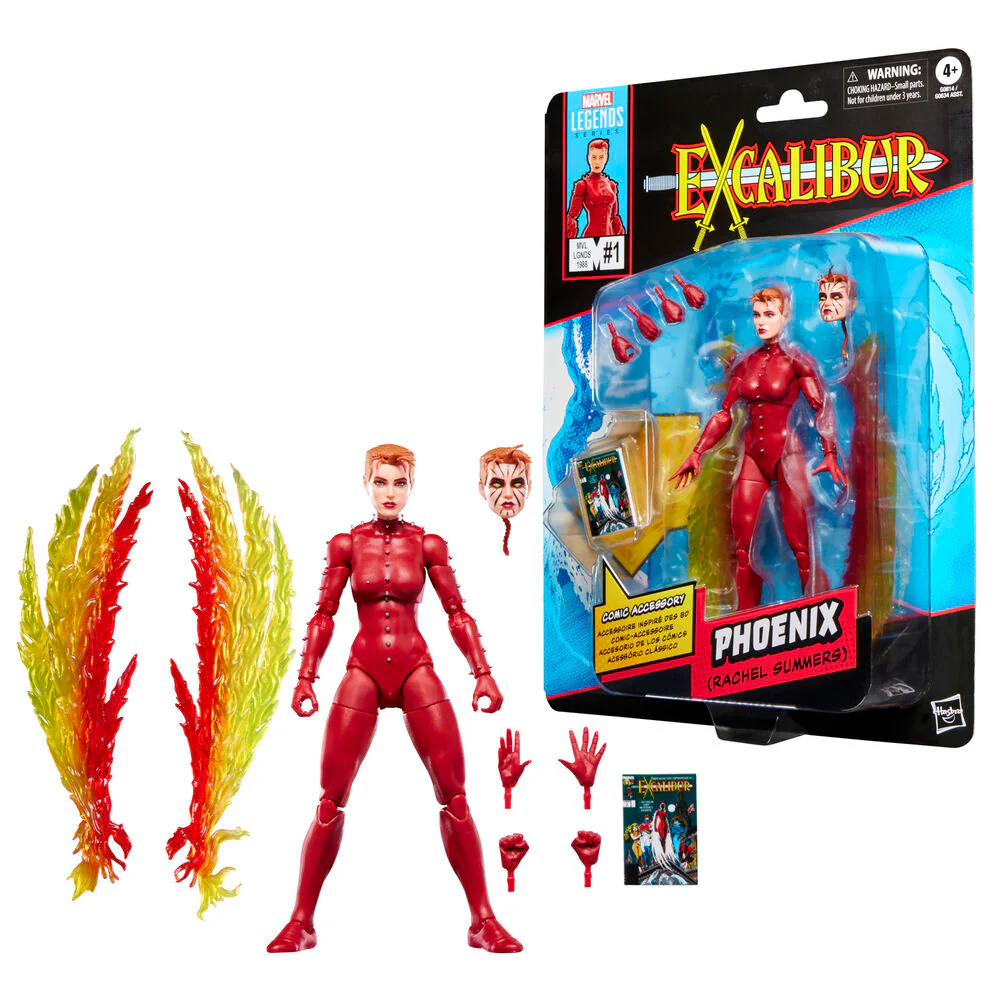 Figura Phoenix Rachel Summers Excalibur Marvel Legends Series 15Cm - Image 2