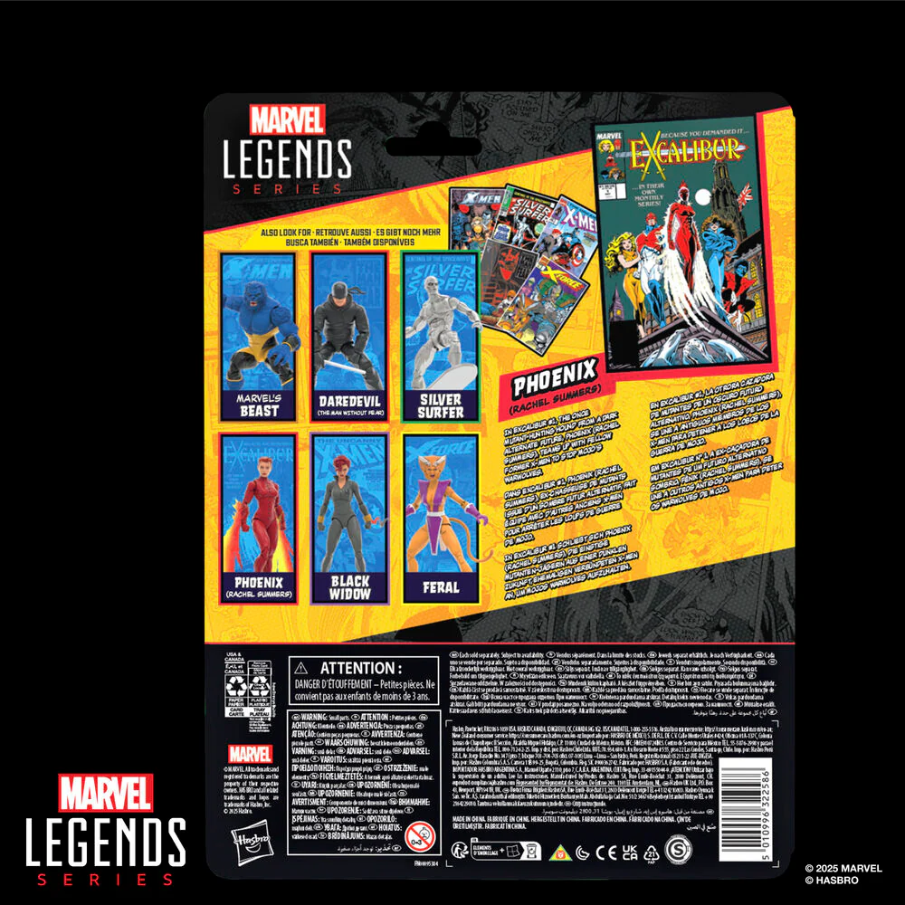 Figura Phoenix Rachel Summers Excalibur Marvel Legends Series 15Cm - Image 4