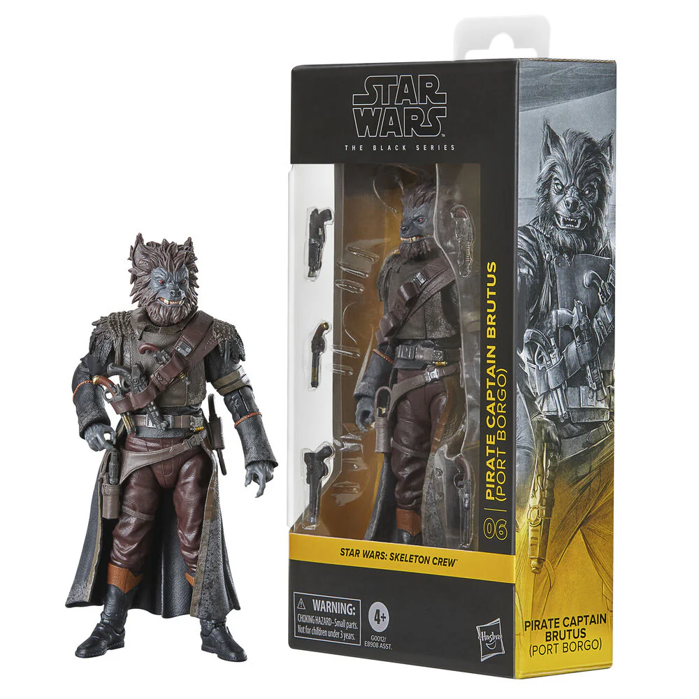Figura Pirate Captain Brutus Port Borgo Skeleton Crew Star Wars 15Cm - Image 2