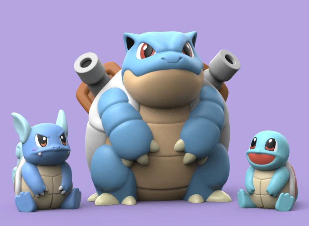 Figura Pokemon incial Kanto agua
