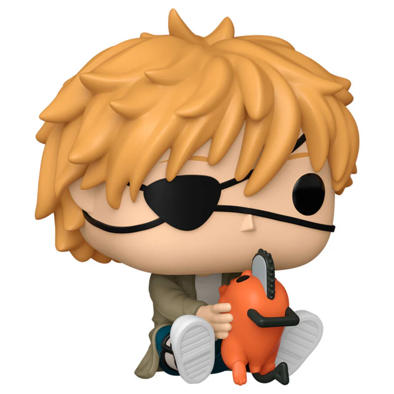 Figura Pop Chainsaw Man Denji With Pochita - Image 2