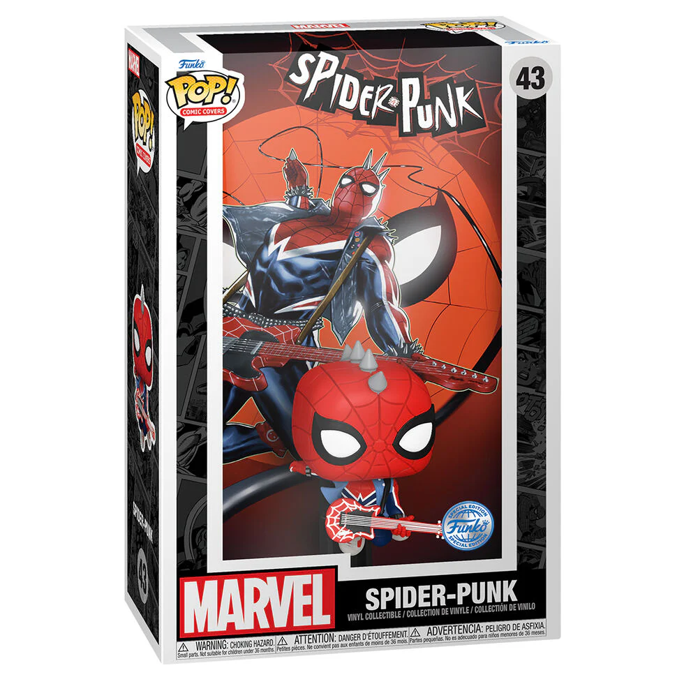 Figura Pop Comic Cover Marvel Spider-punk Exclusive - Image 2