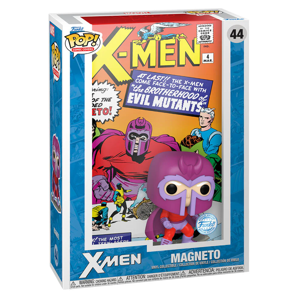 Figura Pop Comic Cover Marvel X-men Magneto Exclusive