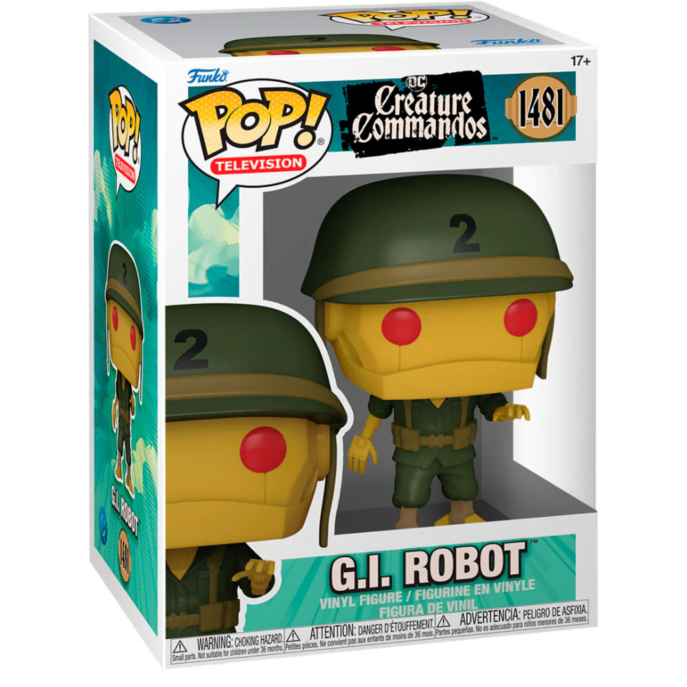 Figura Pop Dc Comics Comandos De Criaturas G.i. Robot - Image 2