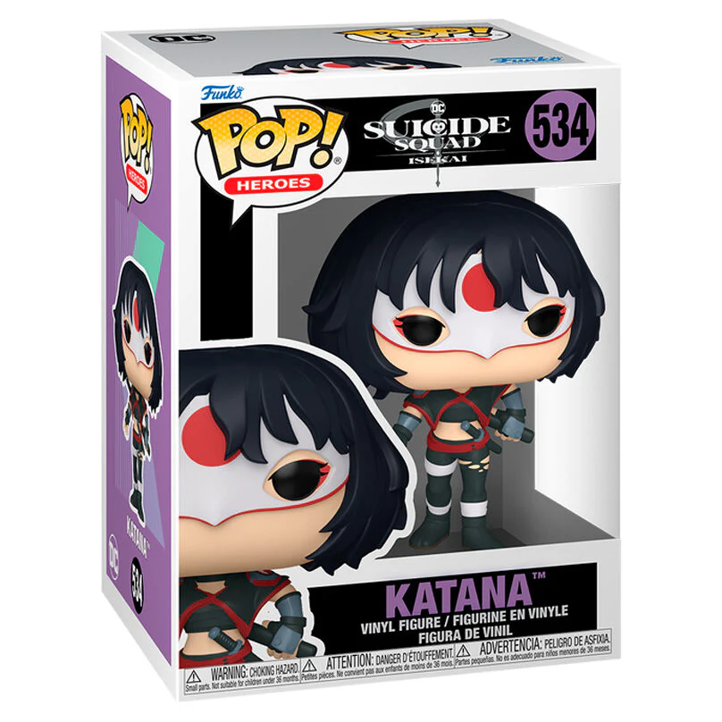 Figura Pop Dc Comics Escuadron Suicida Isekai Katana - Image 2