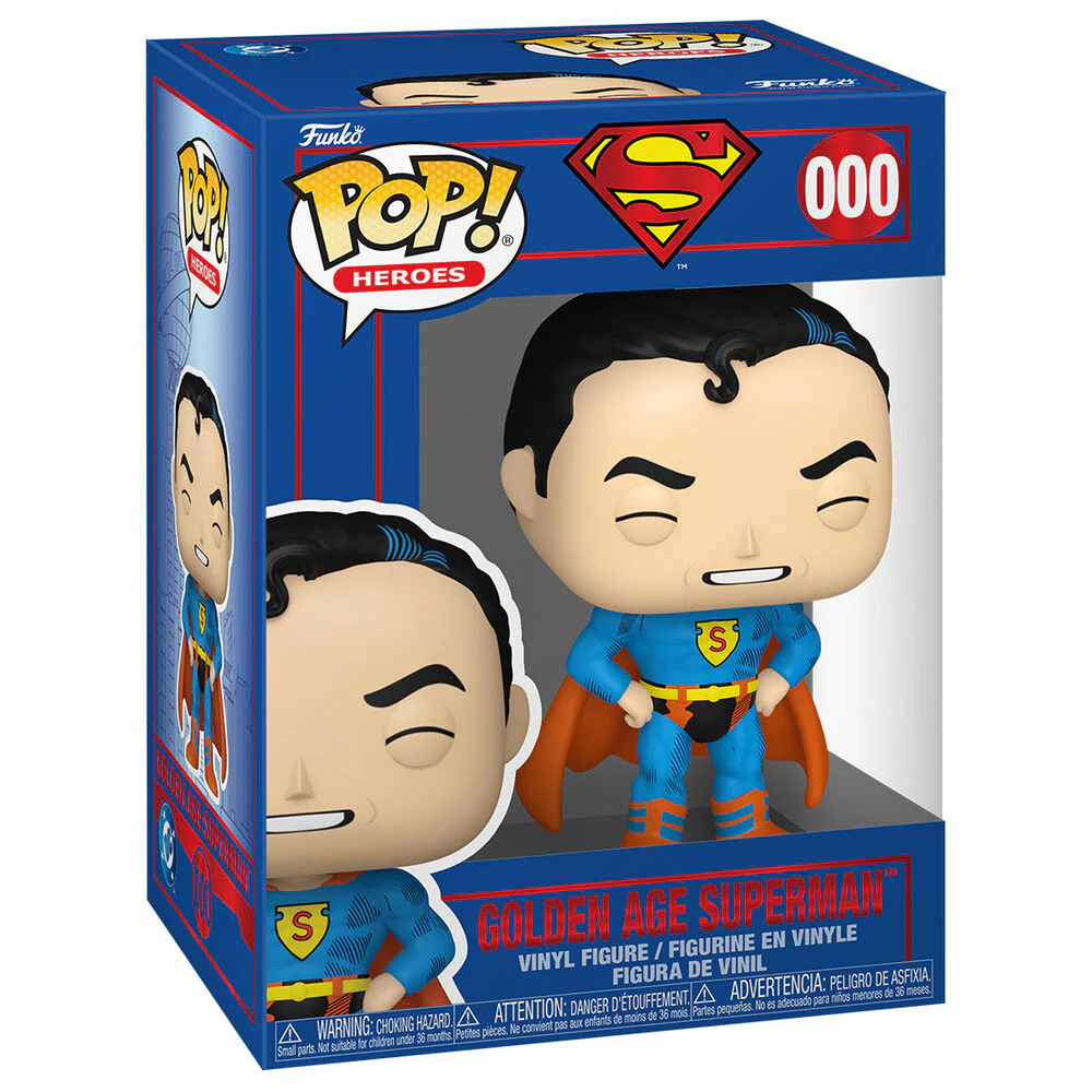 Figura Pop Dc Comics Superman Golden Age Superman - Image 2