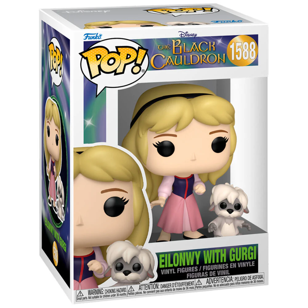 Figura Pop Disney El Caldero Negro Eilonwy With Gurgi
