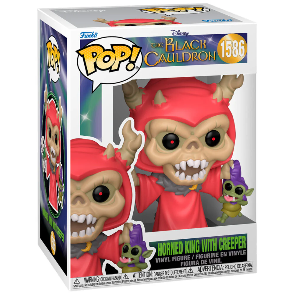 Figura Pop Disney El Caldero Negro Horned King With Creeper - Image 2