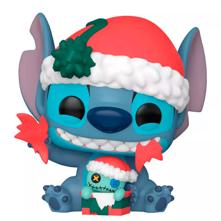 Figura Pop Disney Lilo & Stitch - Stitch Unwrapping Gift - Image 2